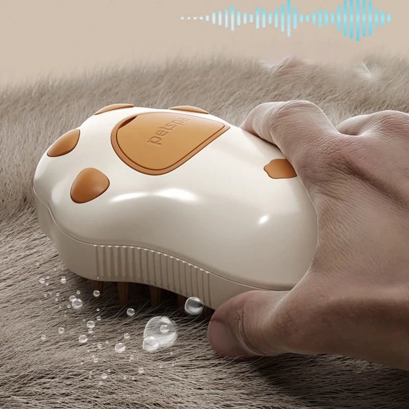 3 in 1 Electric Steam Pet Brush