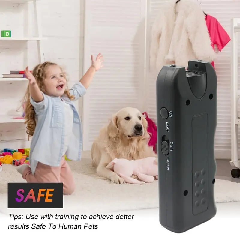 Ultrasonic Anti-barking 3in1 Dog Trainer
