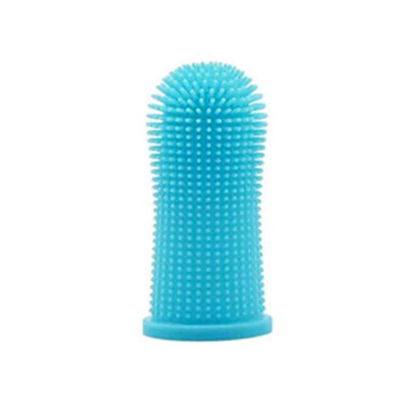 Dog finger toothbrush