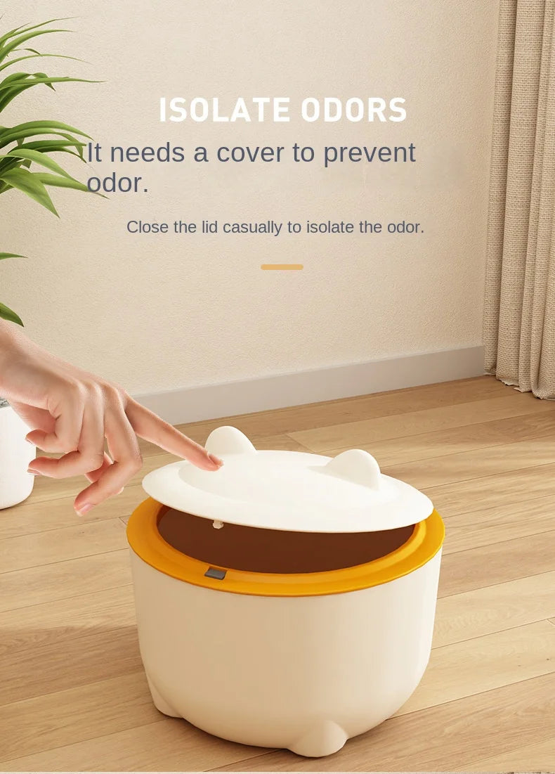 Fully Enclosed Cat Litter Basin