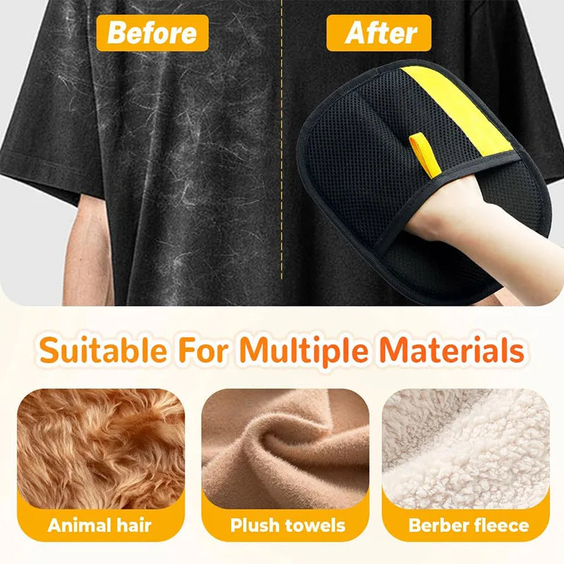 Pet Hair Cleaning And Collection Gloves
