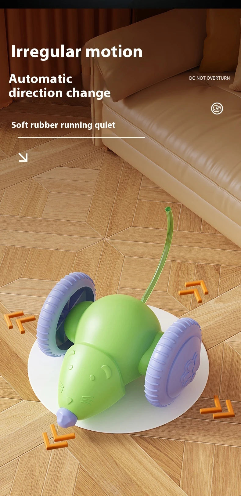 Rechargeable Interactive Cat Toy