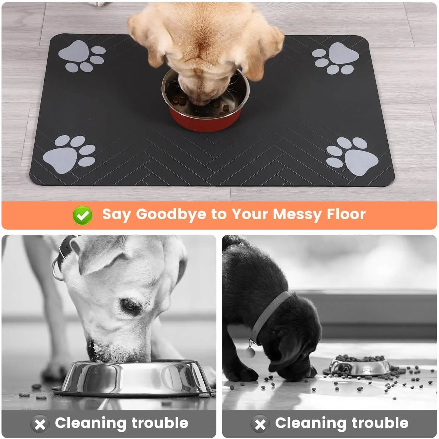 Pet Feeding Absorbent  Mat