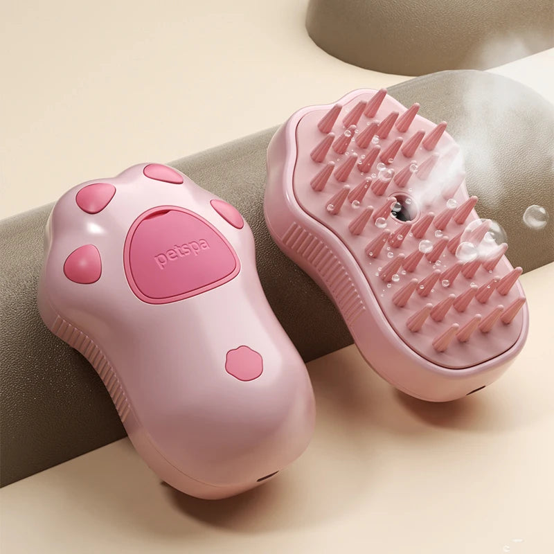 3 in 1 Electric Steam Pet Brush