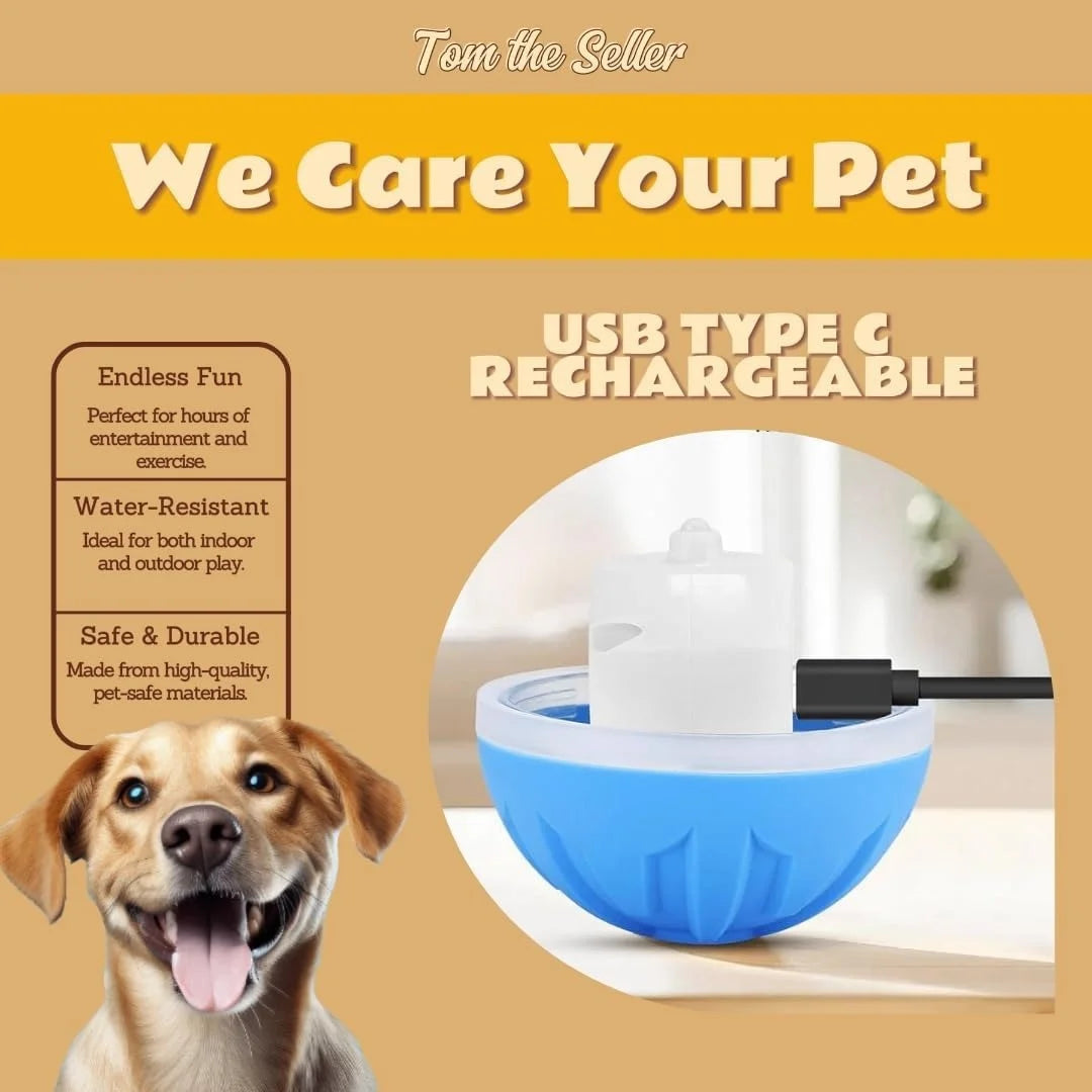 Electric Bouncing Ball For Dogs and Cats