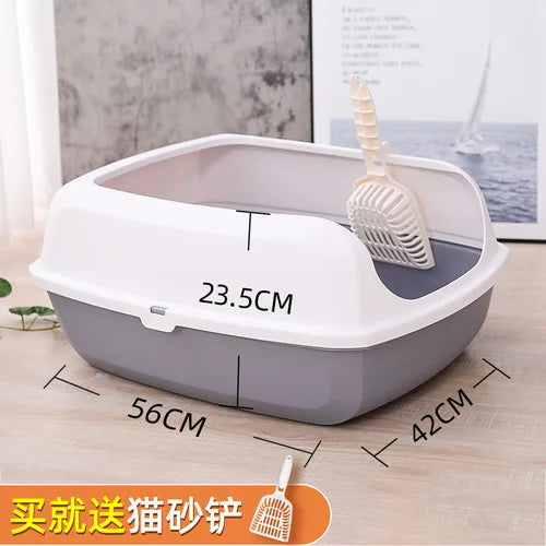 Fully Enclosed Cat Litter Box