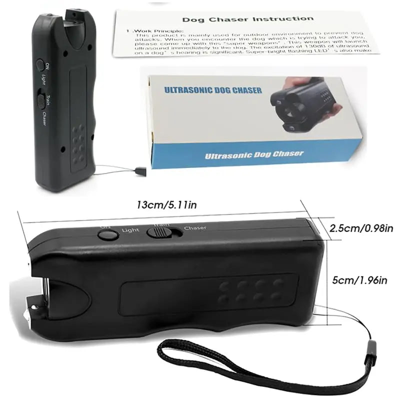 Ultrasonic Anti-barking 3in1 Dog Trainer