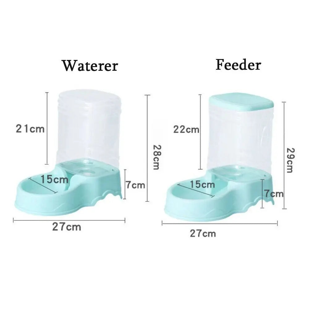 3.8L automatic Pet feeder/dispenser  and Water Fountain