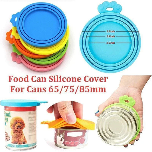 Reusable Pet Food Can Silicone Cover