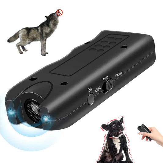 Ultrasonic Anti-barking 3in1 Dog Trainer