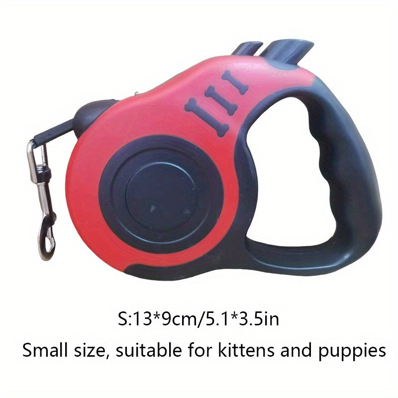 Double Switch Pet Retractable Leash