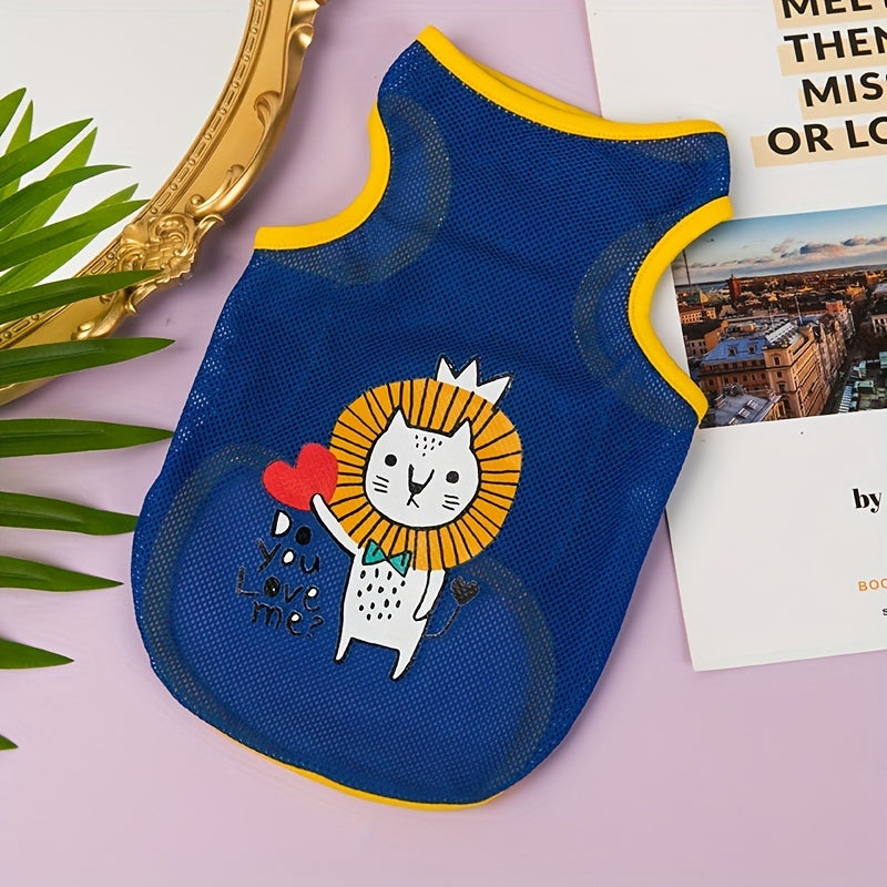 Mesh Pet Vest for Small Dogs and Cats