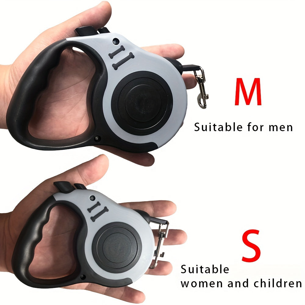 Double Switch Pet Retractable Leash
