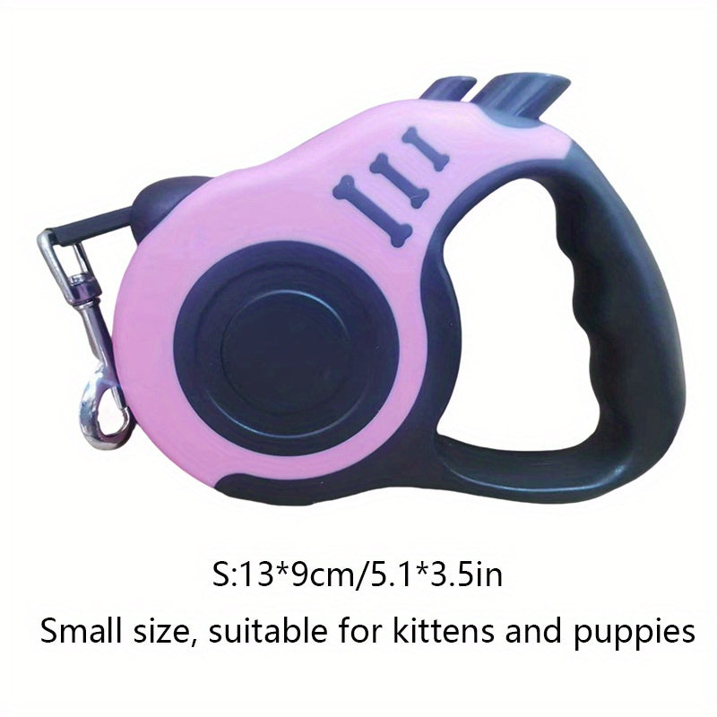 Double Switch Pet Retractable Leash