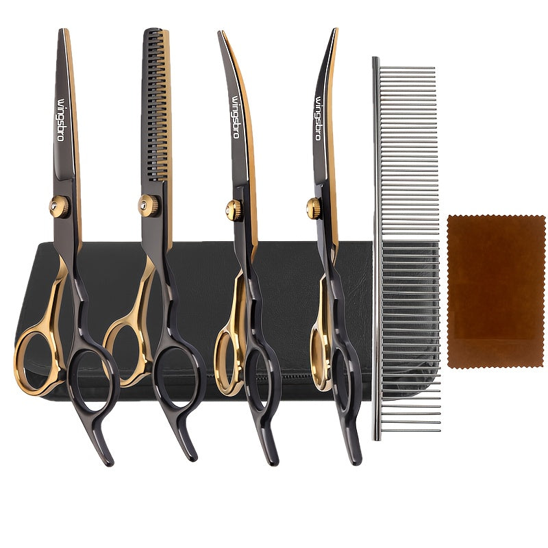 7pcs Professional Pet Grooming Scissors Set
