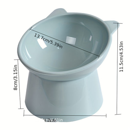 Premium Elevated Tilted Cat Bowl