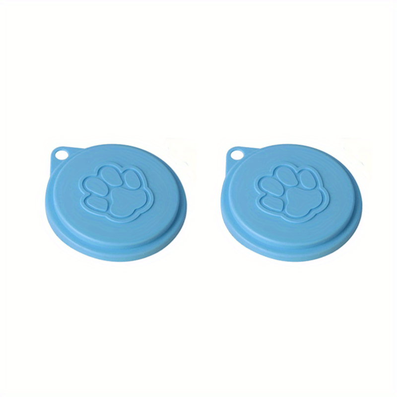 2pcs Reusable Pet Food Can Covers - Preserve Freshness, Lock in Flavor, and Keep Pests Out - Easy to Clean, BPA-Free, and Durable Solution for Pet Owners