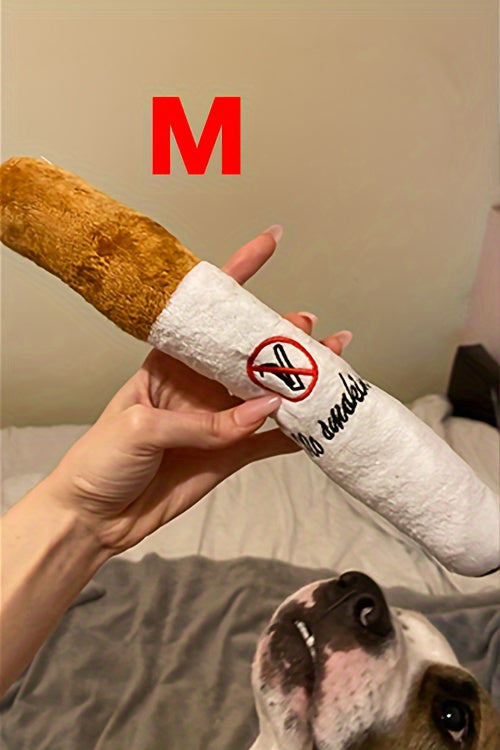 Cigarette Design Pet Plush Toy