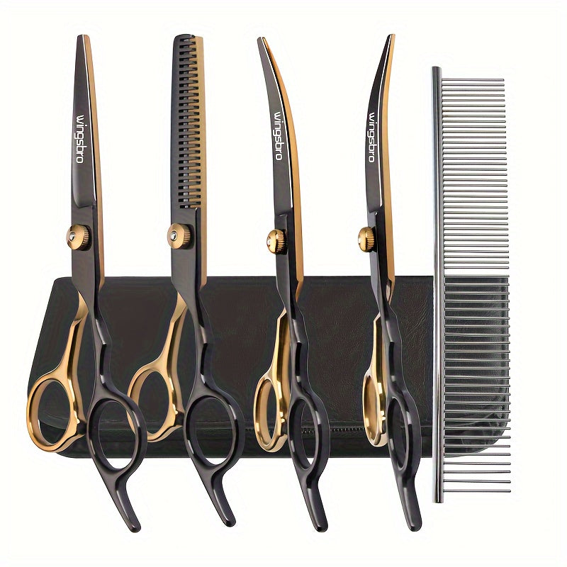 7pcs Professional Pet Grooming Scissors Set