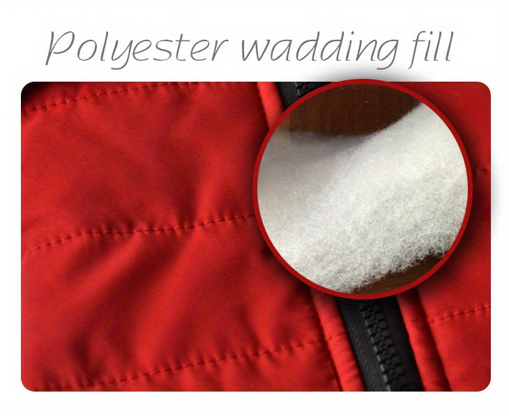 Reflective Winter Coat and Harness for Dogs and Cats
