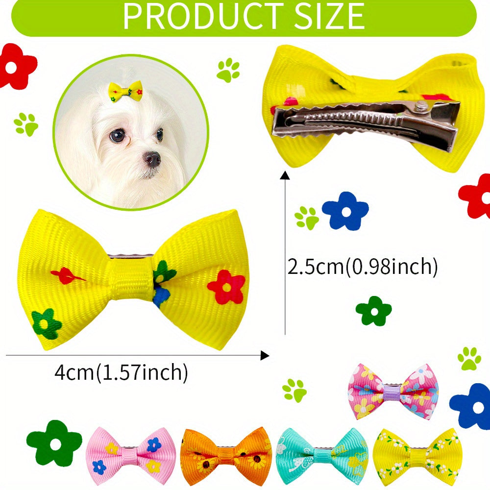 20pcs Adorable Pet Hair Clips