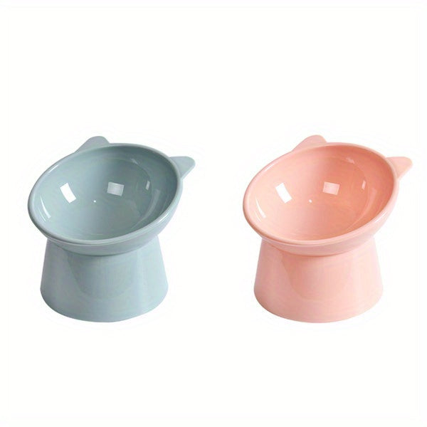 Premium Elevated Tilted Cat Bowl