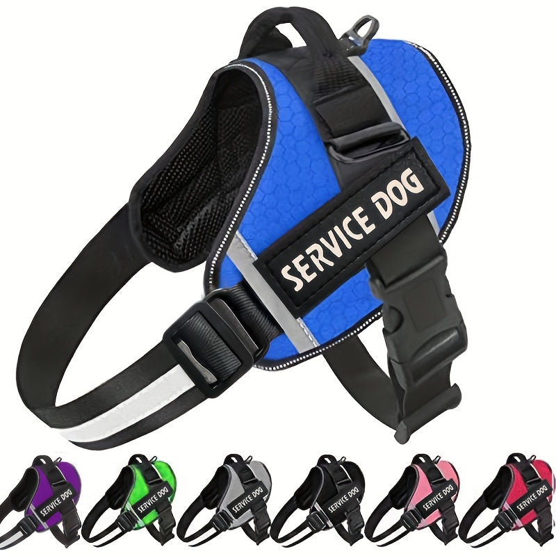 Reflective Dog Vest Harness with Comfortable Mesh Design